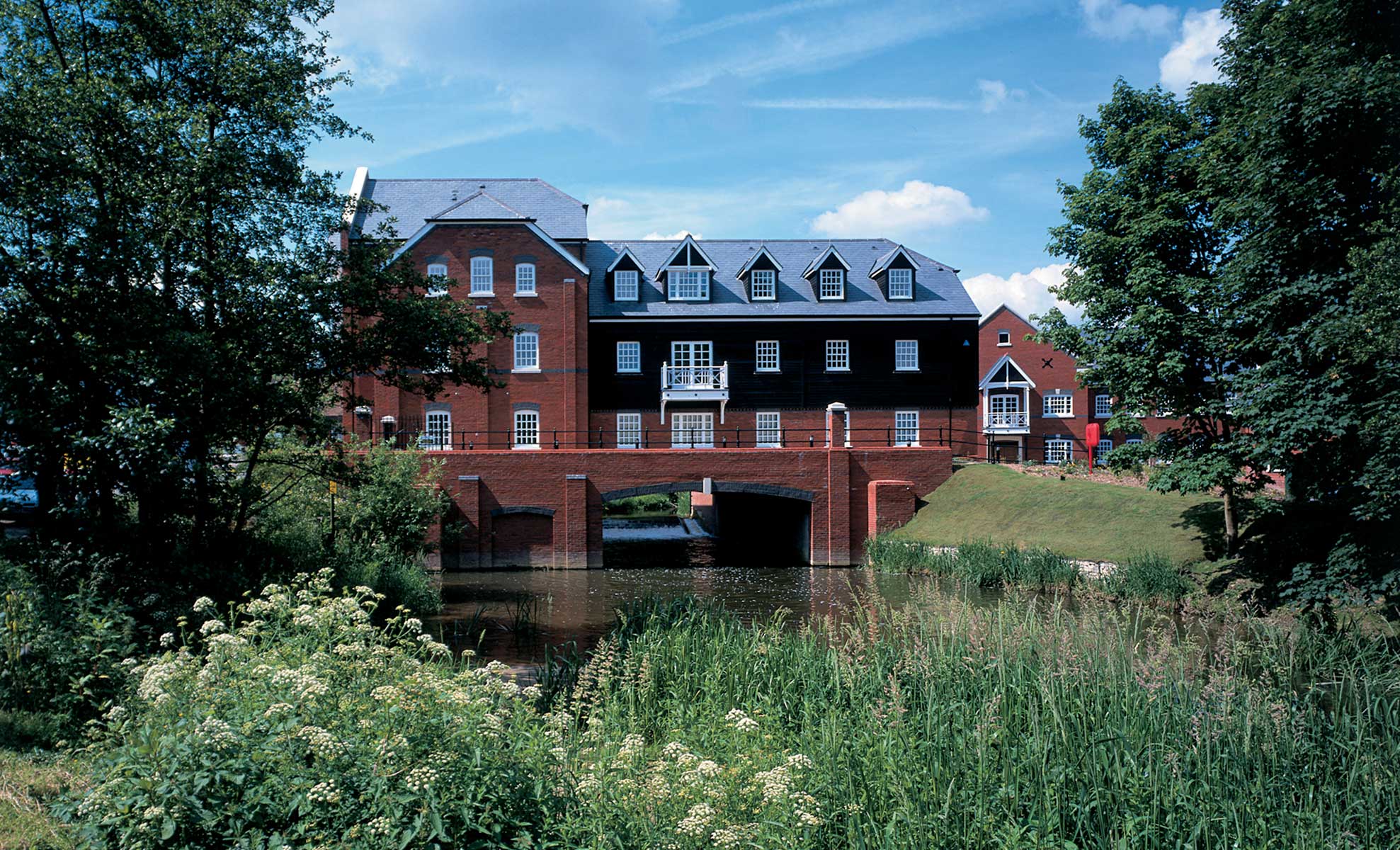 Lower Eashing Offices exterior by KHA Architects