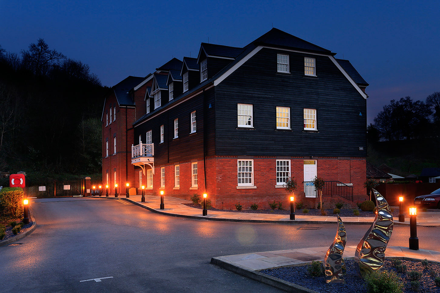 Lower Eashing Offices exterior by KHA Architects