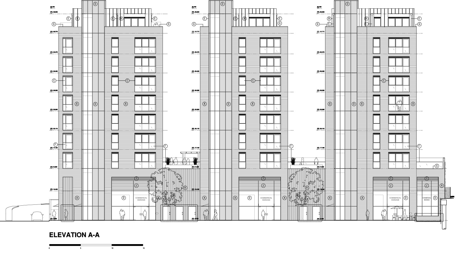 Wandsworth flats elevations by KHA Architects.